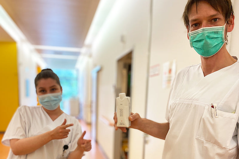 Danke an alle für die Unterstützung deutscher Gesundheitseinrichtungen während Covid-19